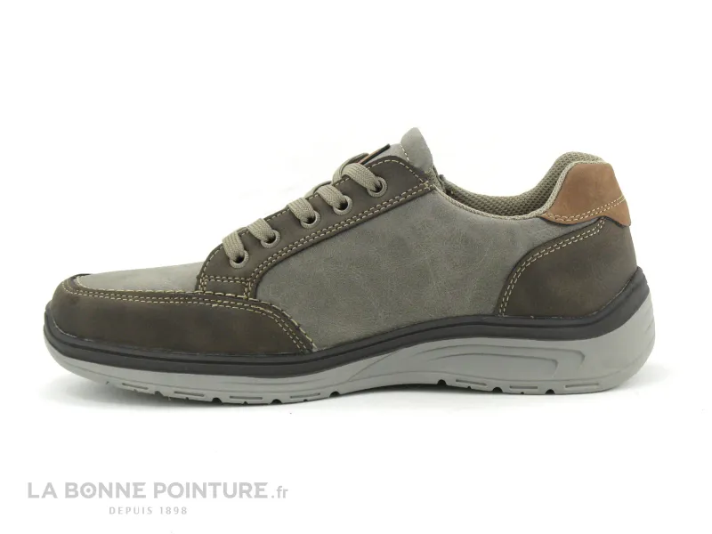 Achat chaussures BM Footwear Homme Ville / Travail, vente BM FootWear 8011506 Moka - Chaussure Homme marron - gris