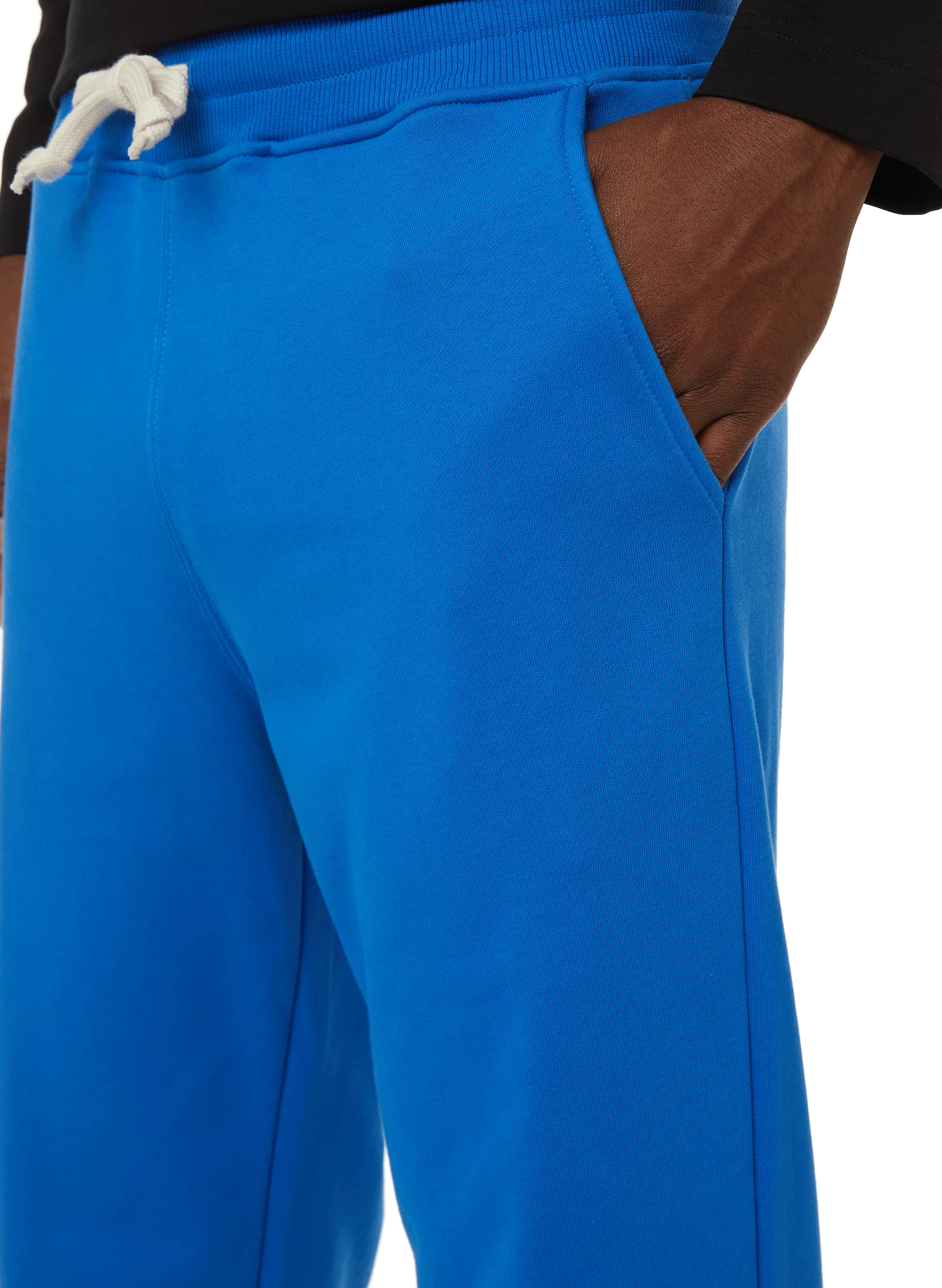 AU PRINTEMPS PARIS  Pantalon de jogging en coton organique - Bleu