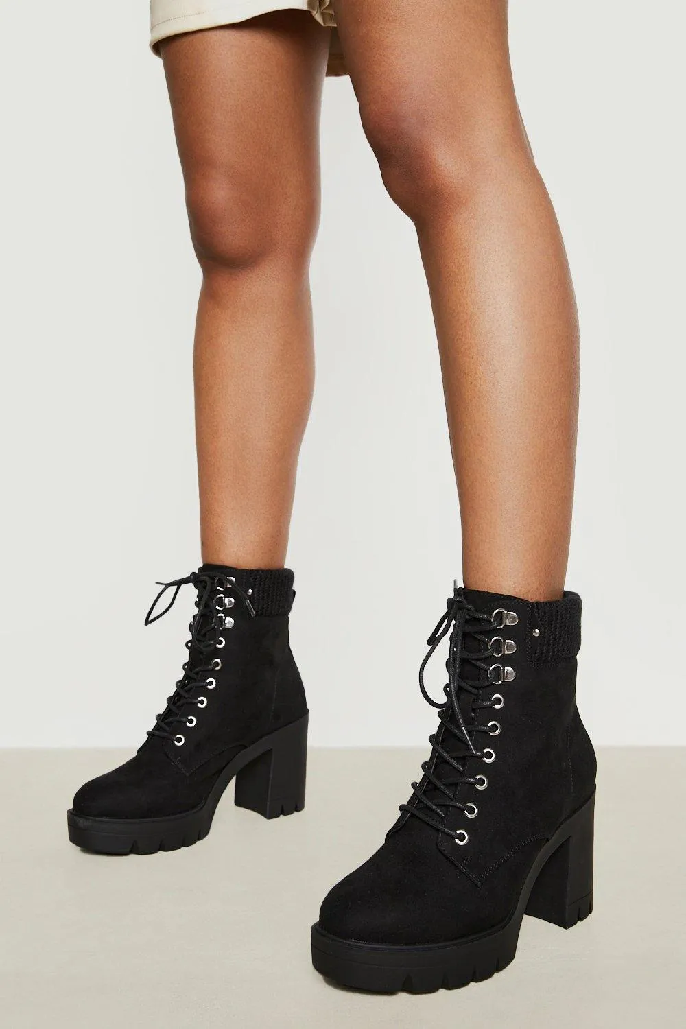 Motorcycle boots with heels