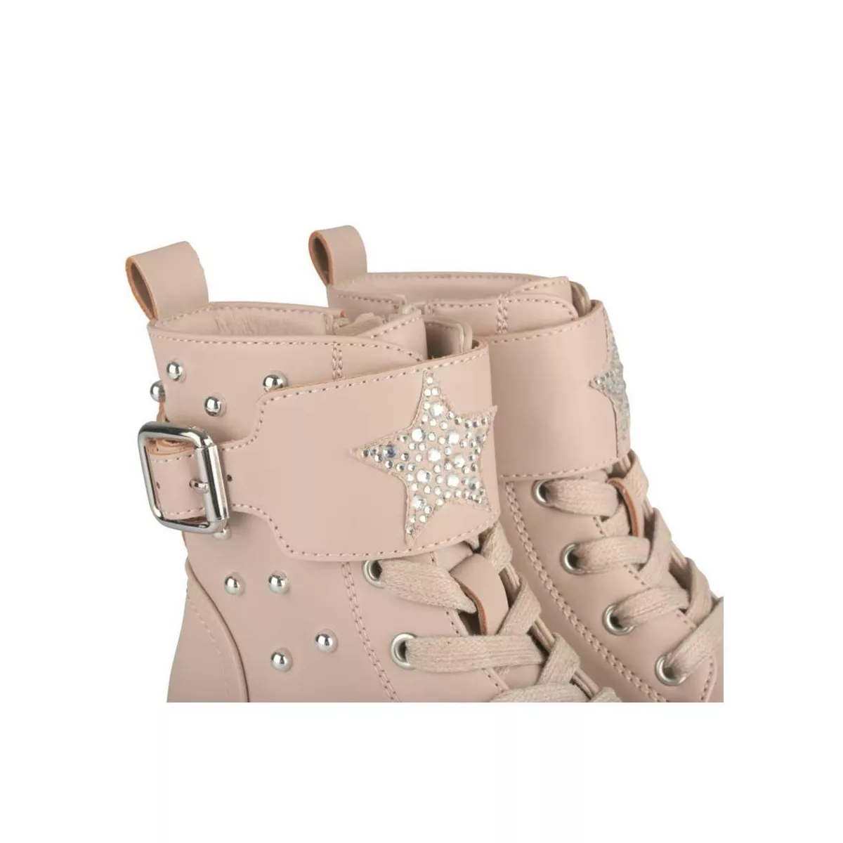 Pink Lovely Skull Boots