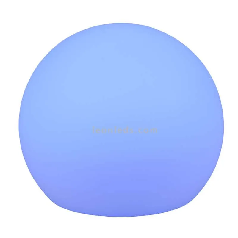 Boule de jardin à LED solaire RGBW Melo Trio Lighting | LeonLeds.com