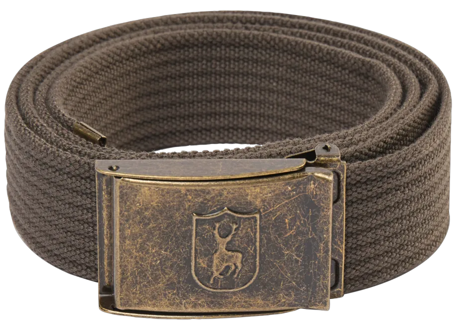 Brown Canvas Belt 130 cm DEERHUNTER