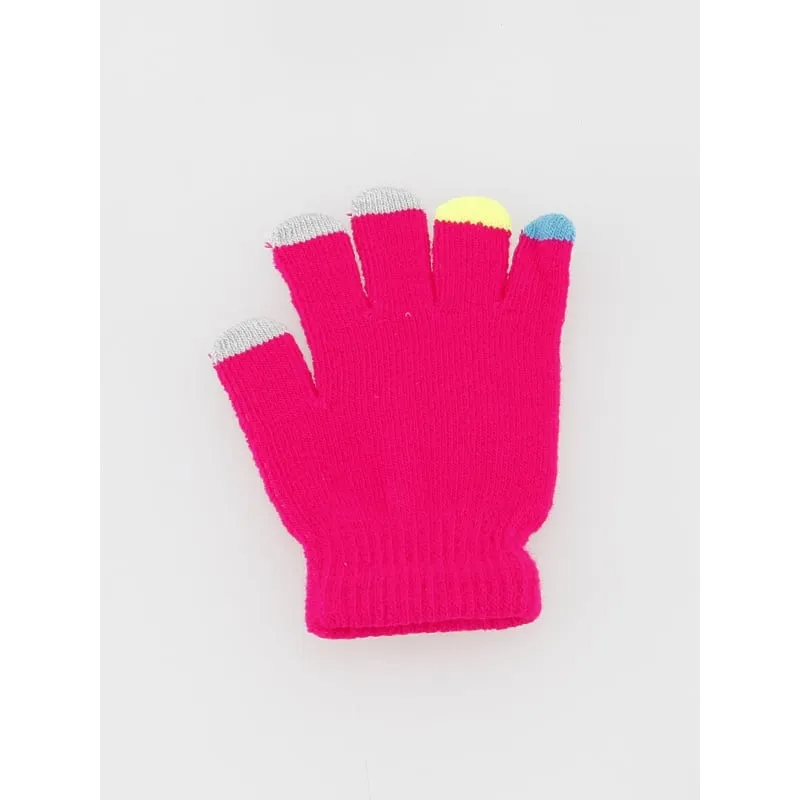 Children's Navy Blue Crochet Gloves - Barts | wimod