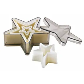 Découpoirs étoile unis polyglass - boîte de 5