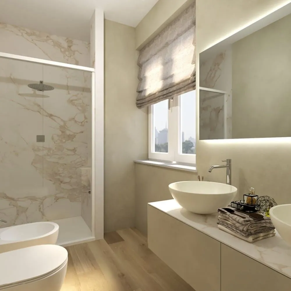 Fap Roma Calacatta 80x80 cm FPVP | Carrelage imitation marbre