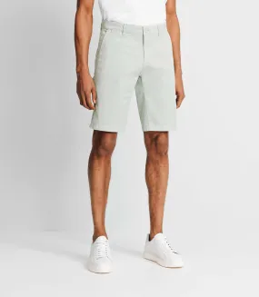 Light Green Stretch Bermuda Shorts