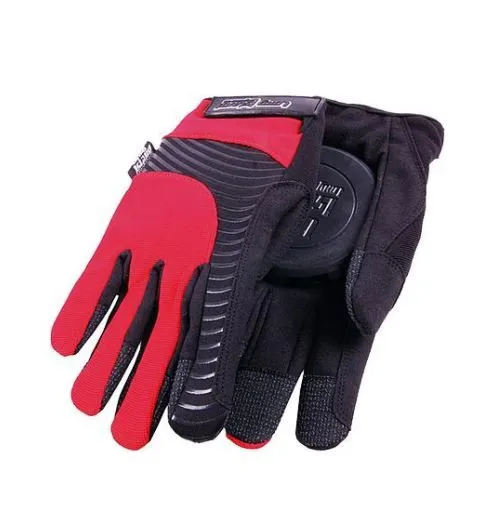 Mac Red L Slide Gloves