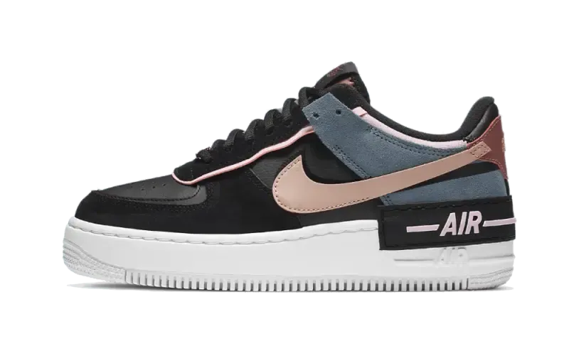 Nike Air Force 1 Shadow Black Metallic Red Bronze (W)