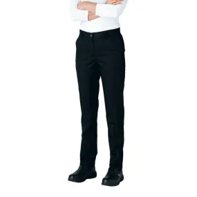 Slim-Fit Black Women's Kitchen Pants - Robur ADELIE