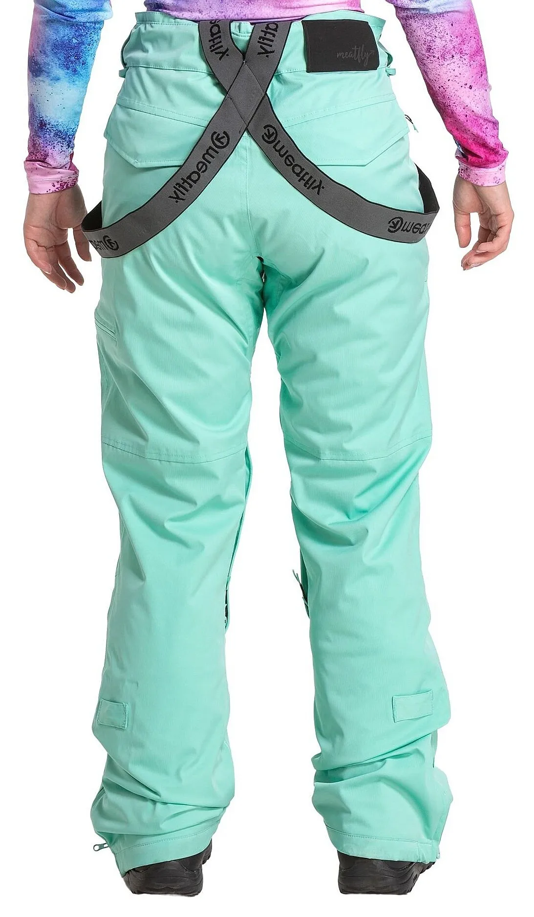 Meatfly Foxy Premium Mint Green Women's Pants