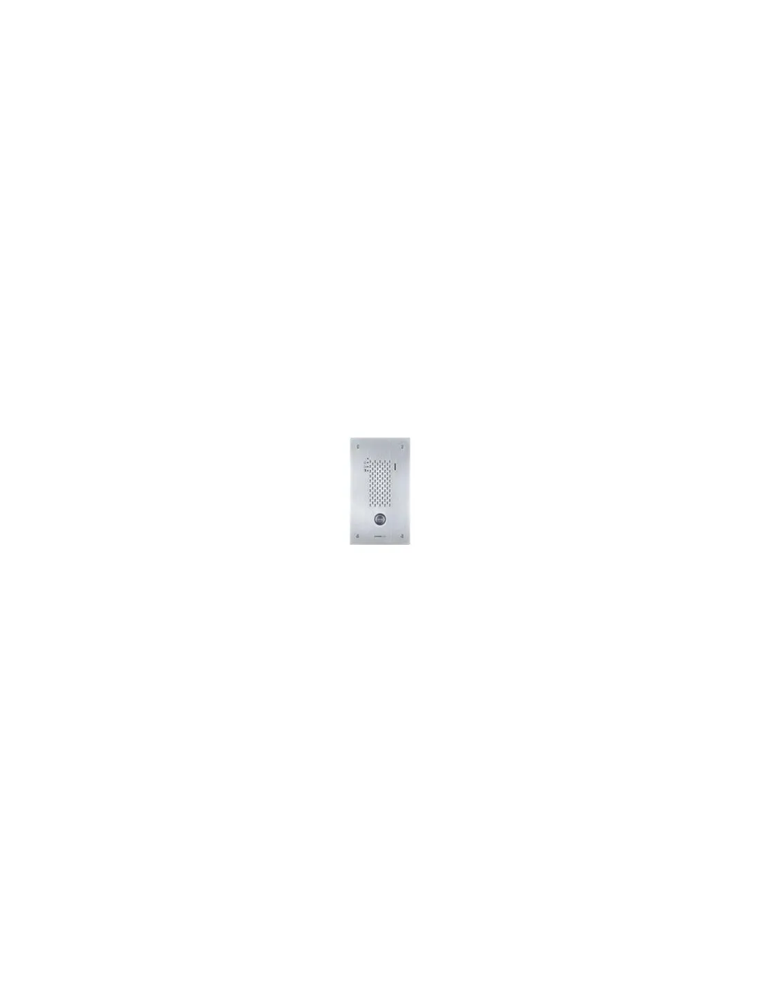 Platine audio encastrée inox 1 bp ip/sip hauteur 165 mm IXSSA AIPHONE 200940