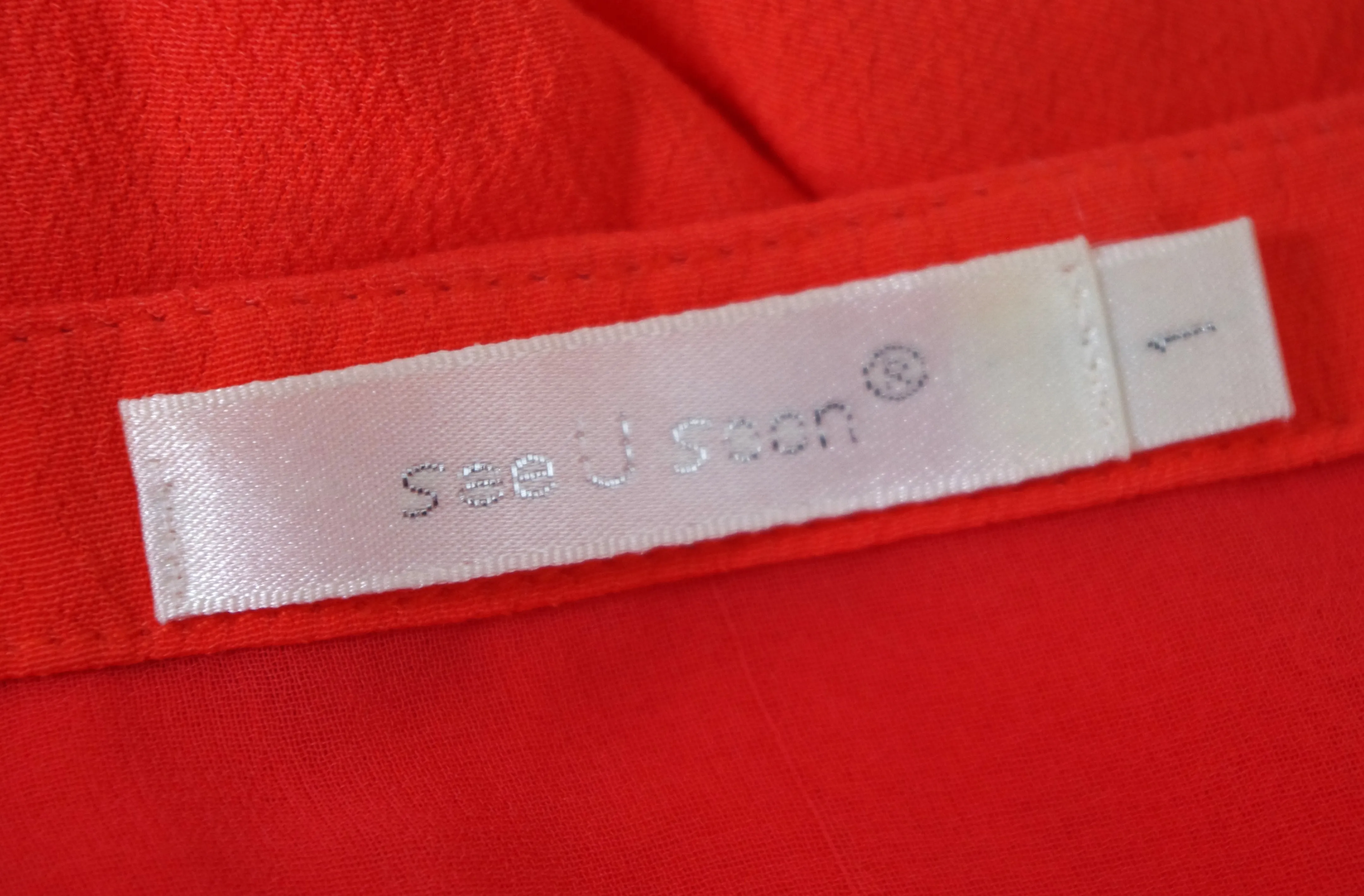 Robe orange vif - See U Soon - T1