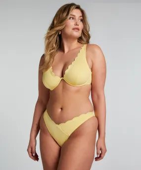 Scallop Cheeky Bikini Bottoms