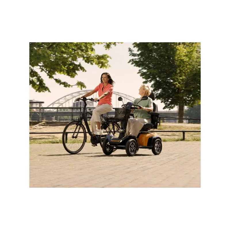 Scooter électrique Presto 4 roues 15 km/h - batterie 50 Ah
