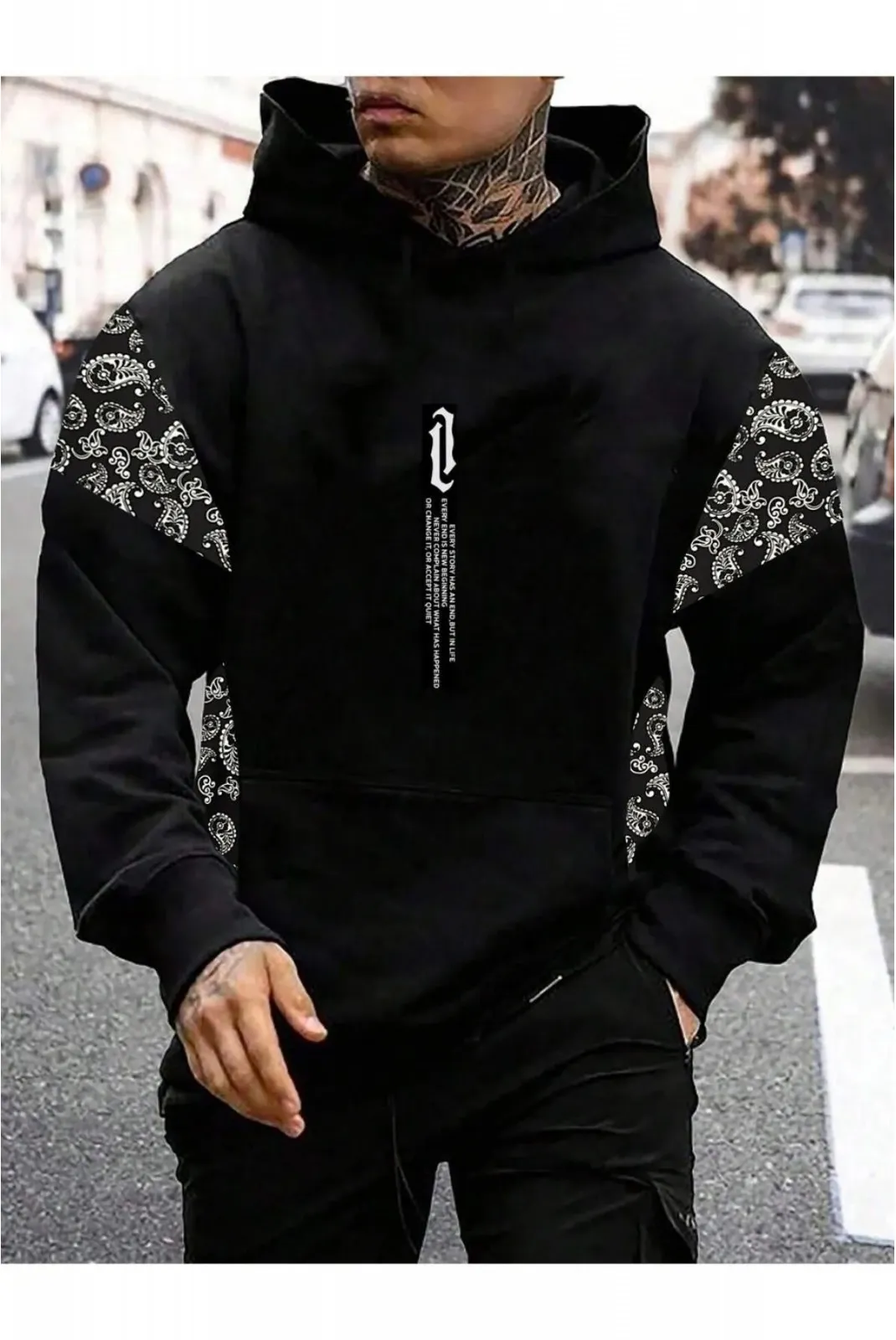 Altamira Black ALT48 Sweatshirt