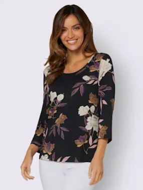 T-shirt imprimé viscose (ecovero)