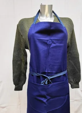 Tablier bleu