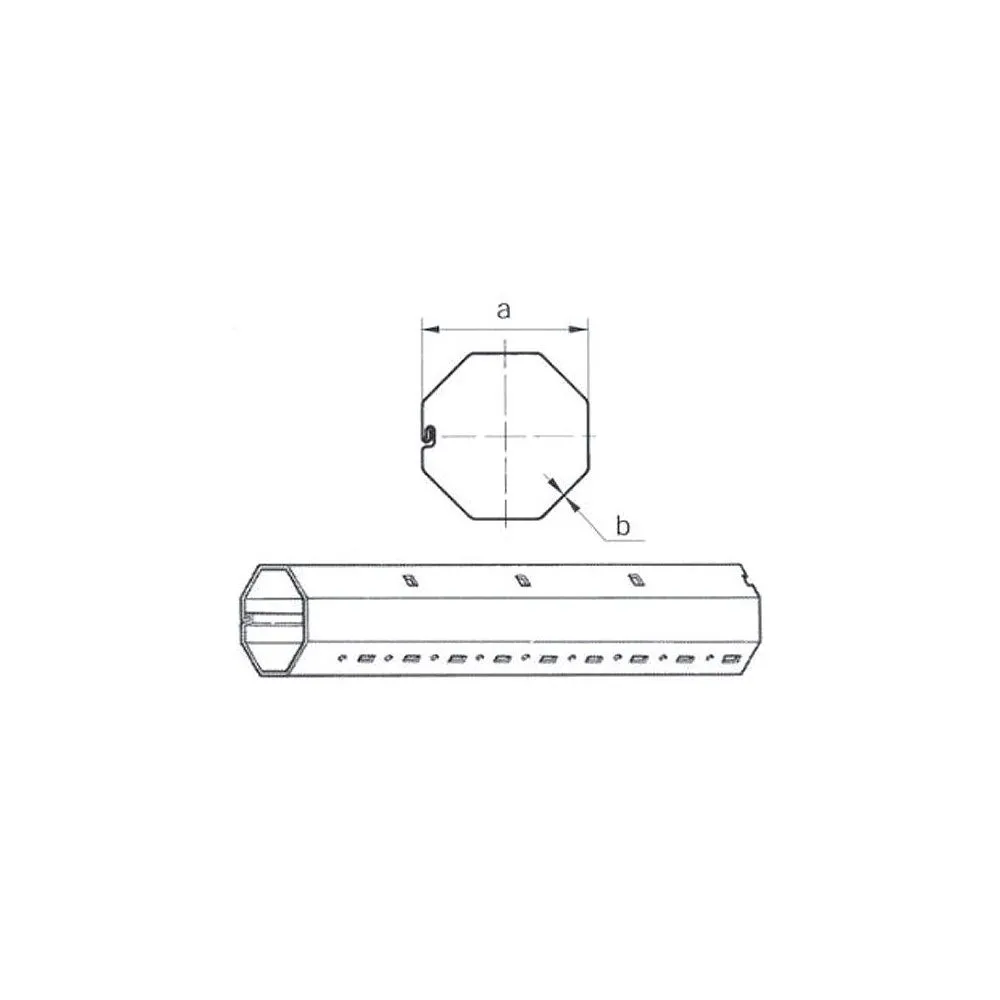 Tube Octo 70 1.2mm 140cm de long