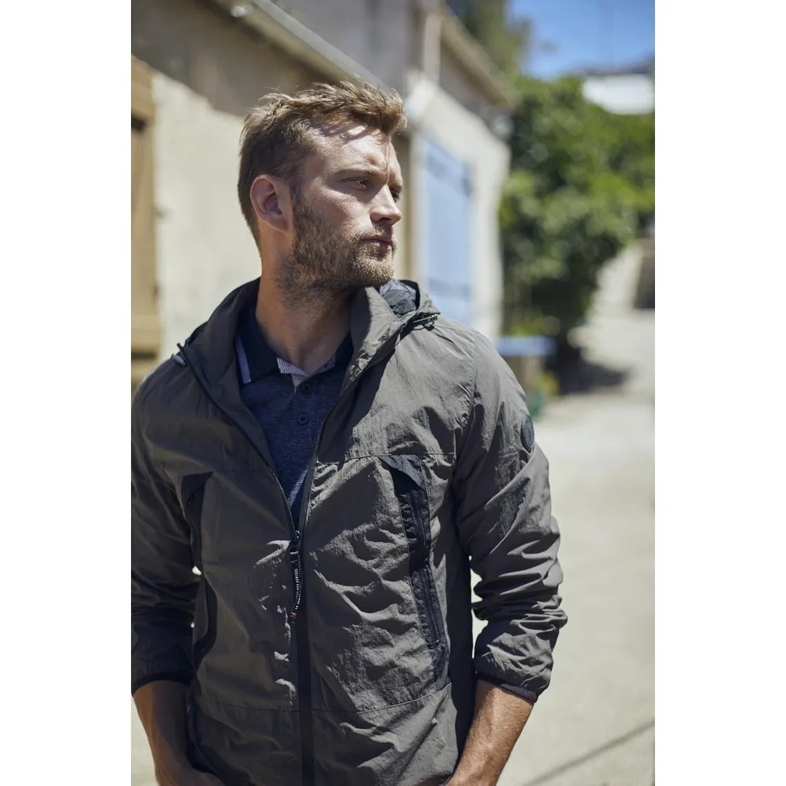 Veste KOVAR marron Le Temps des Cerises - Veste Homme sur MenCorner