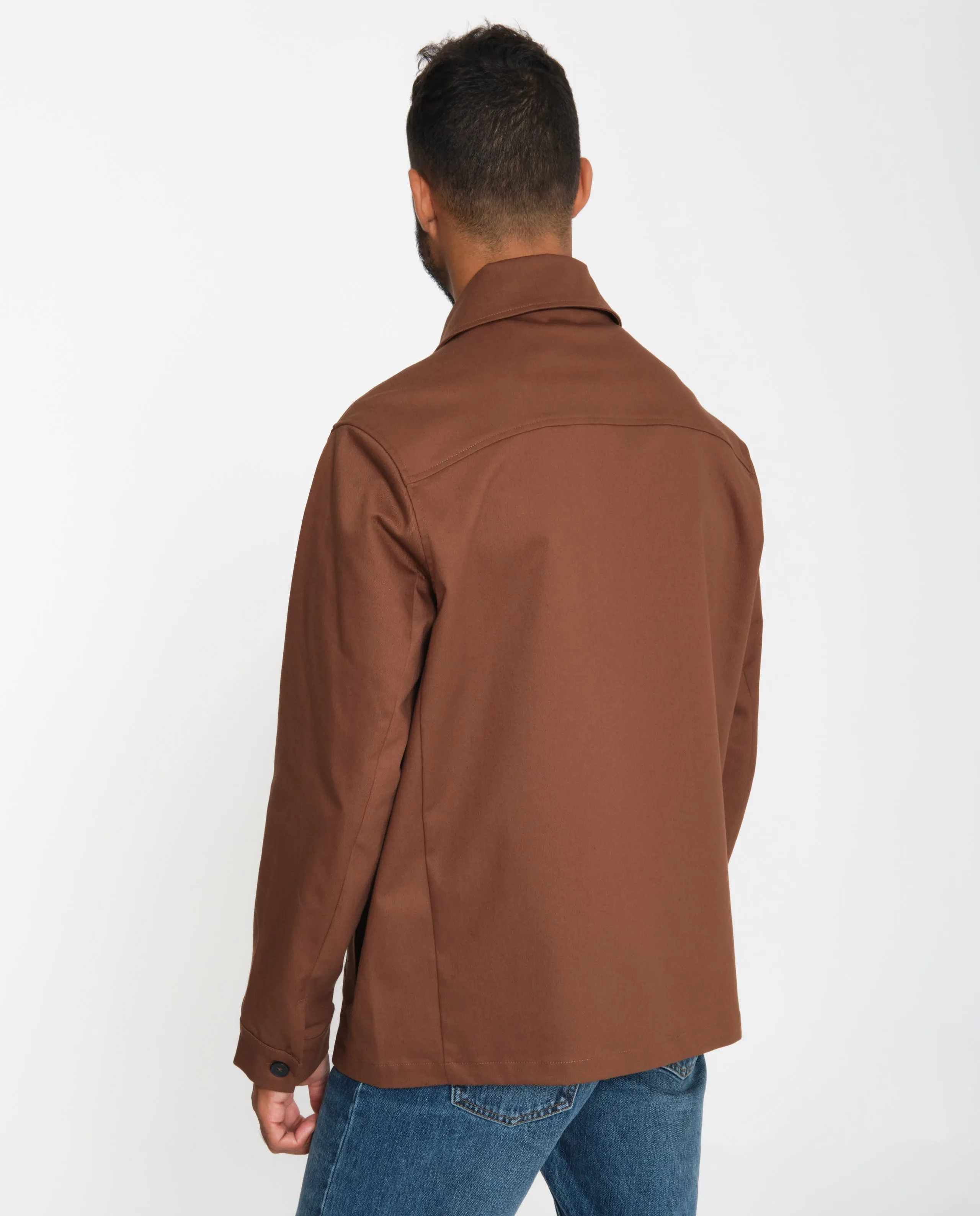 Veste zippée en coton bio