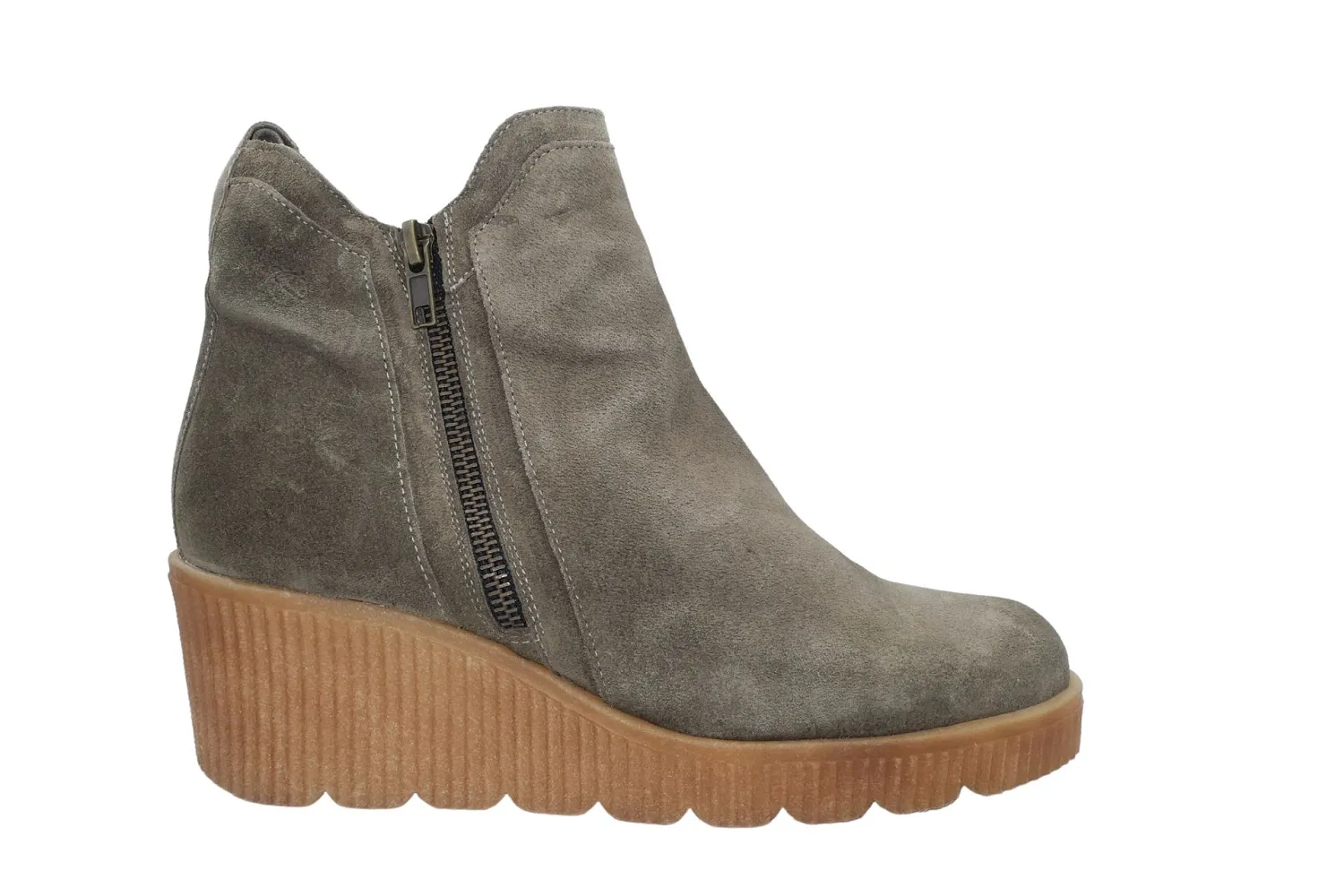 Gray-Taupe Yokono Boots Bottines Madona